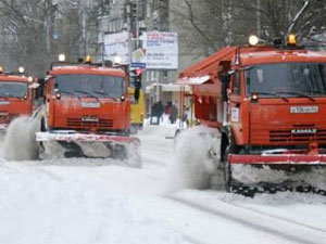 Зимняя уборка снега в Видном